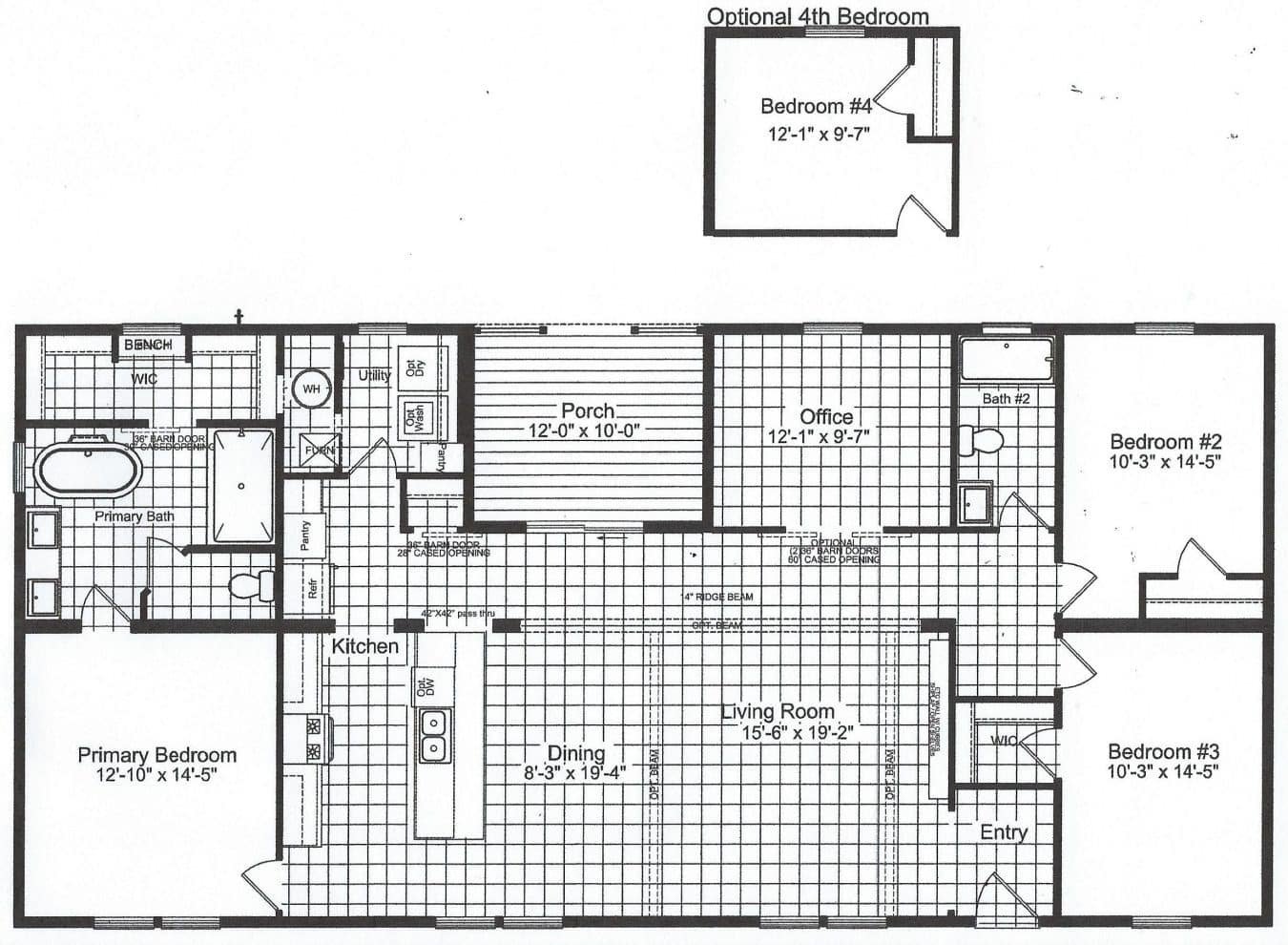 32 X 68 Champion Paris 3 Bed Pioneer Manufactured Homes 32 x 68 champion paris 3 bed pioneer manufactured homes